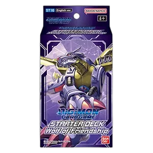 DIGIMON CARD GAME: STARTER DECK: WOLF OF FRIENDSHIP (+1 ERRATA PACK) [ST-16]